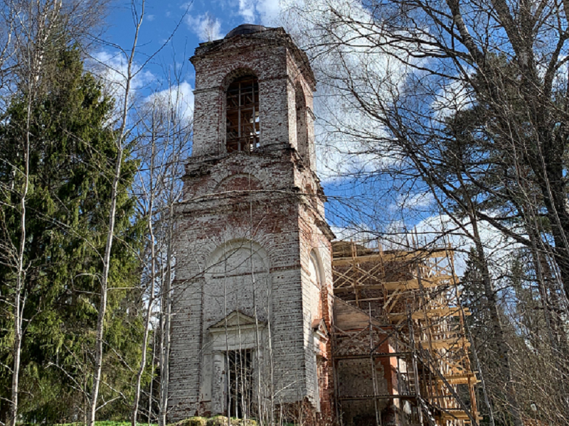 На кадастровый учет поставлена церковь начала XIX века в Валдайском районе.