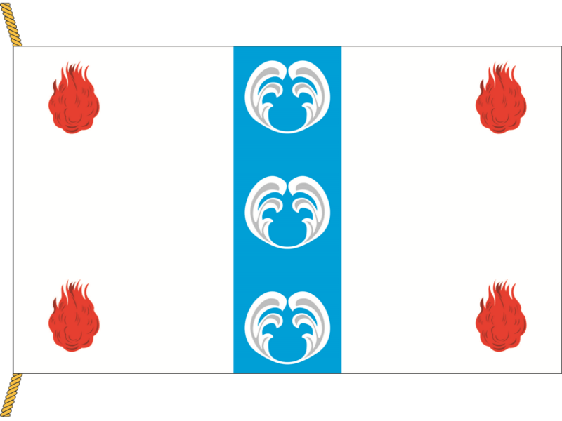 Флаг Поддорского муниципального района.