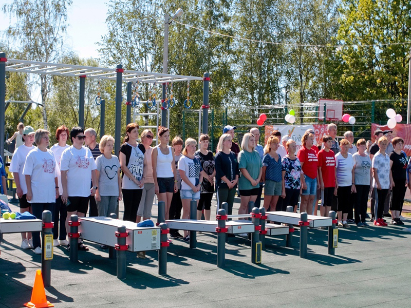 11 августа в Поддорье отметили День физкультурника.