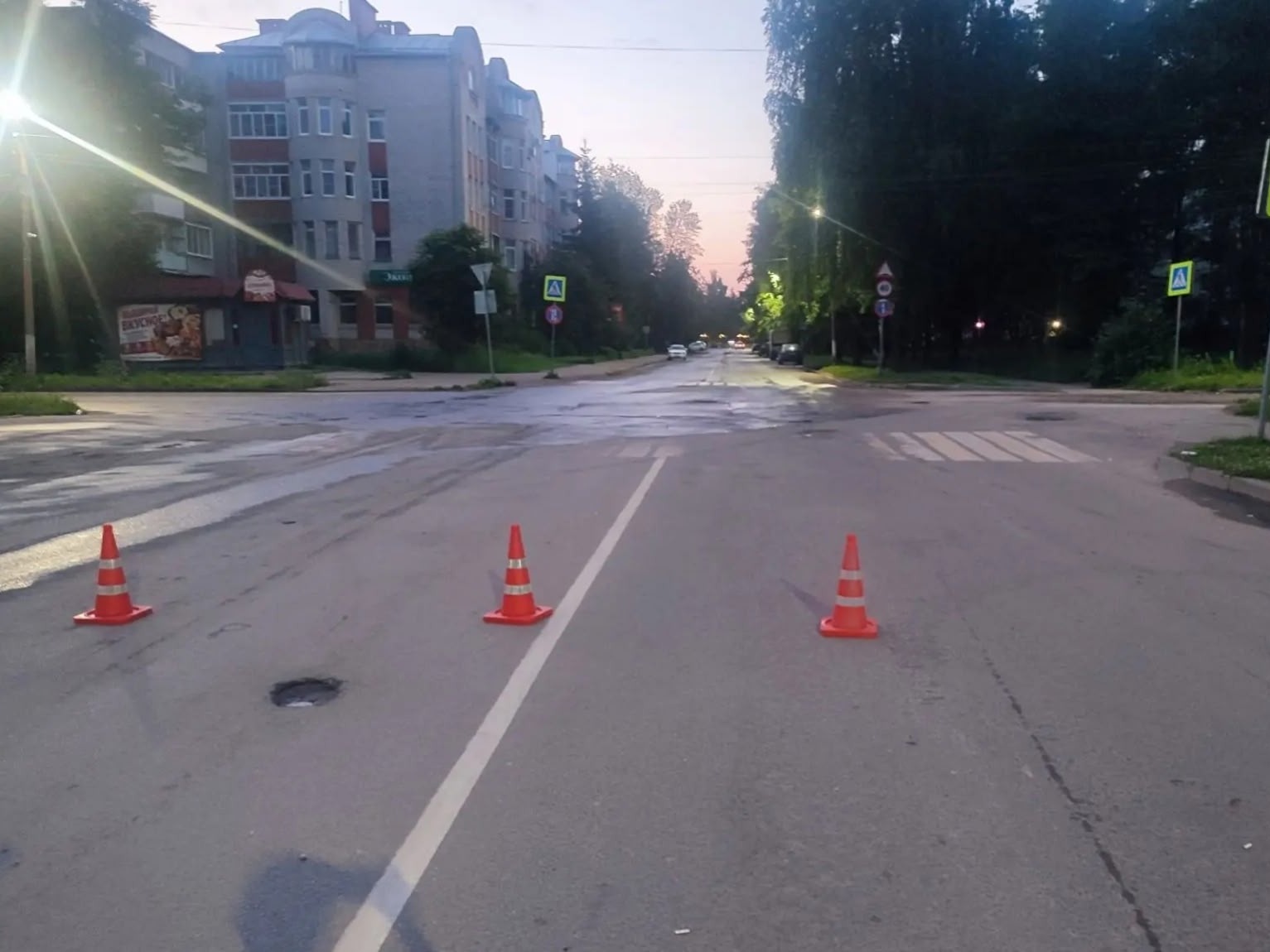Дорожно-транспортное происшествие.