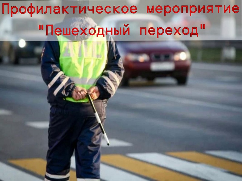 Профилактическое мероприятие «Пешеходный переход».